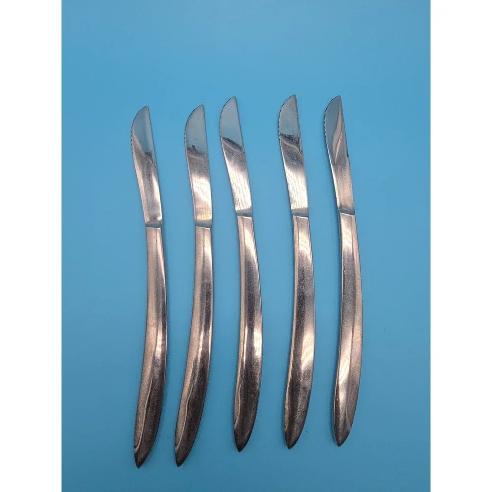 Gensico Caress Replacement Knives Stainless Steel Made In Japan Set Of 5